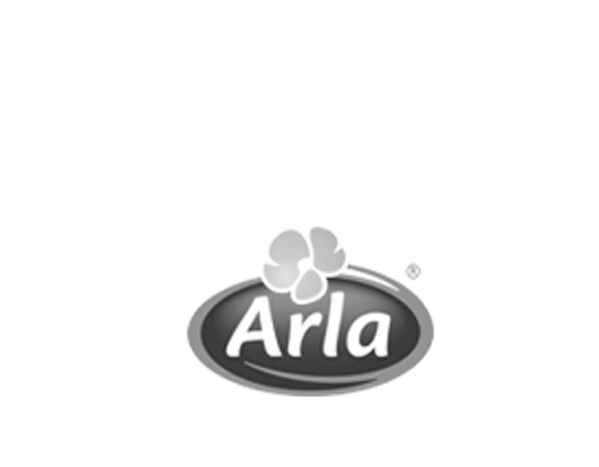 Arla logo, fast and consistent mobile devices